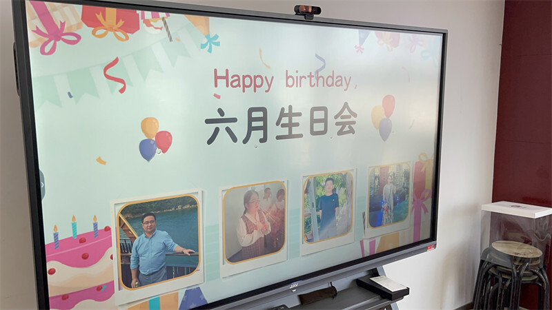 ¡Jinan Ritec celebra los cumpleaños de tres empleados!