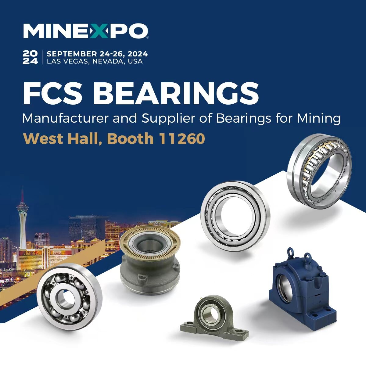 Focus Bearings to Participate in MINEXPO 2024