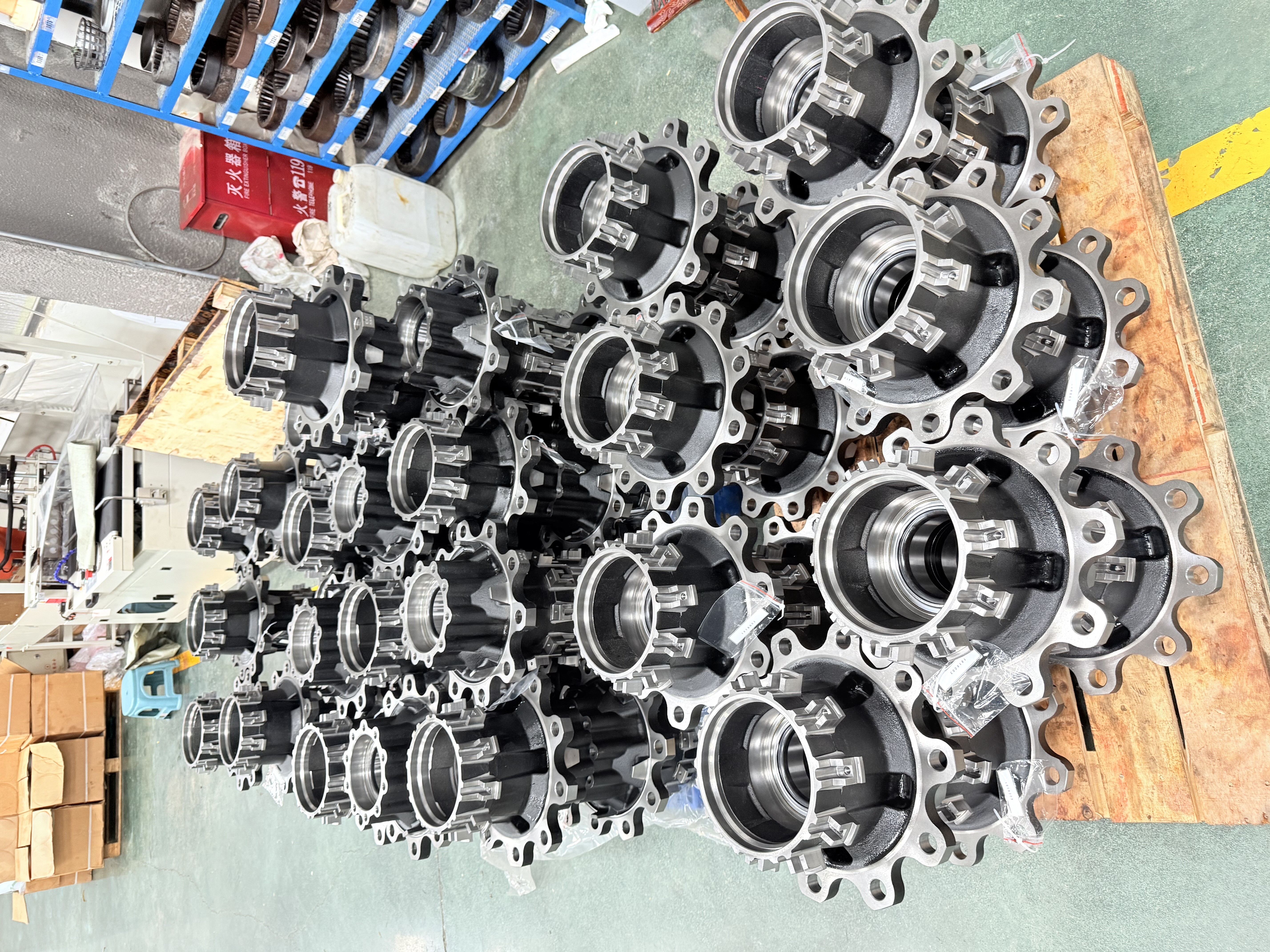 High-Quality Truck Wheel Hub Unit Assemblies Successfully Released from Production
