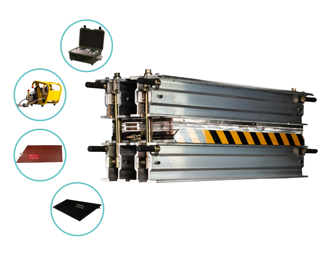 Lightweight Belt Joint Vulcanizing Press (Frame Style Vulcanizing Press) Lightweight Belt Joint Vulcanizing Press (Frame Style Vulcanizing Press)