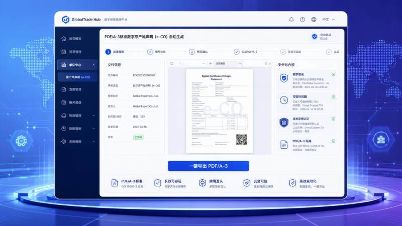 RCEP东盟秘书处发布数字原产地声明接入指南