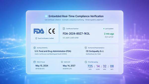 美国FDA新规5月15日生效:B2B官网须嵌入实时合规验证模块 美国FDA新规5月15日生效:B2B官网须嵌入实时合规验证模块