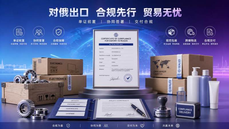 俄罗斯7月起强制提交供货商品证明