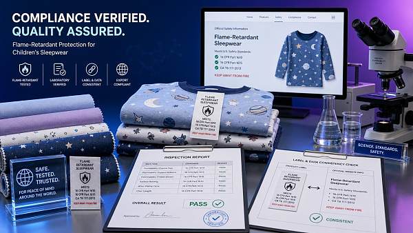 美国CPSC召回中国产儿童睡衣，多国加查阻燃标签