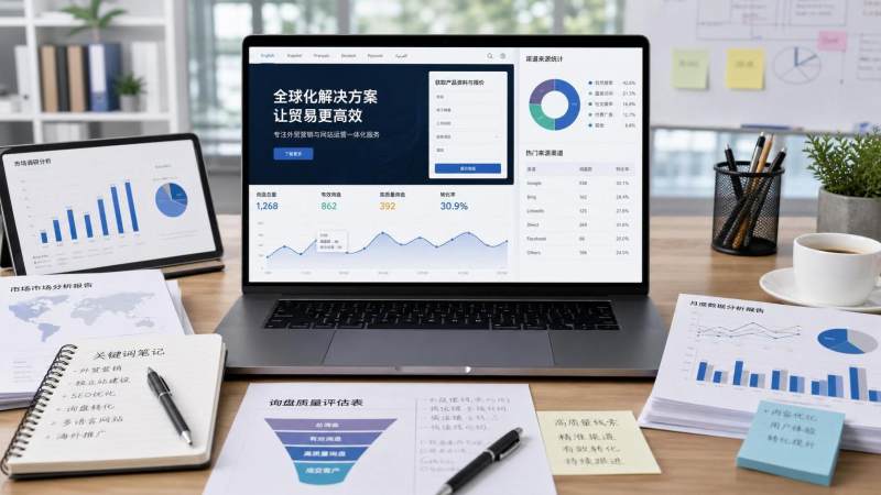 外贸询盘公司怎么选？先看线索质量还是看获客渠道来源