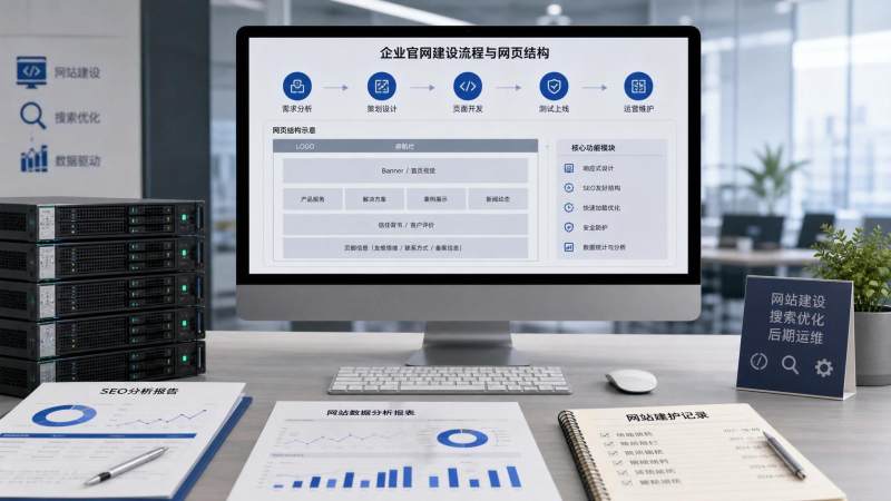 温州网站建设公司怎么选？看开发能力、SEO基础与后期维护响应