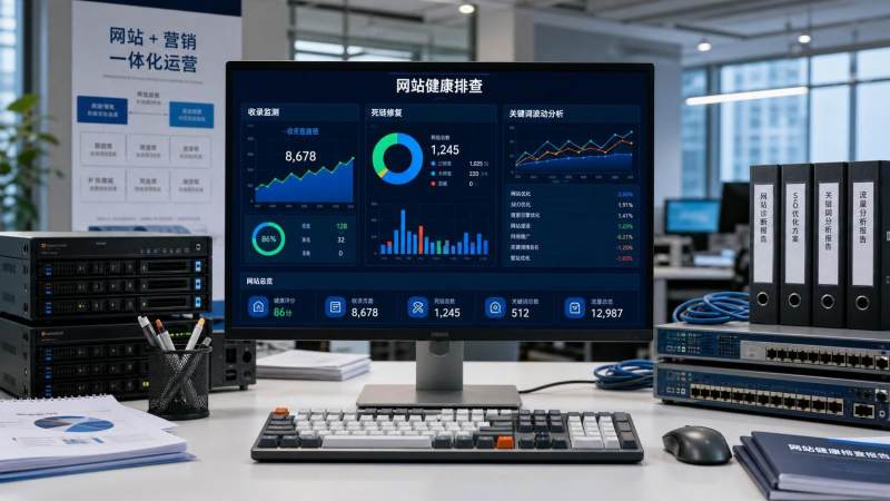 站长工具怎么看网站SEO问题？收录、死链与关键词波动排查方法