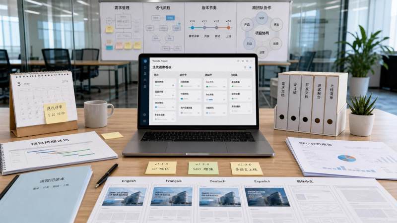 产品迭代管理怎么影响网站项目推进？需求变更、版本节奏与协作建议
