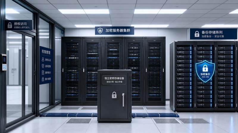 数据隐私加密存储怎么落地？从权限管理到备份策略的实施要点