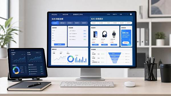 B2B网站和B2C网站在推广上有何不同?流量获取与转化逻辑对比 B2B网站和B2C网站在推广上有何不同?流量获取与转化逻辑对比