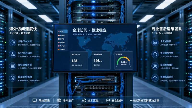 站点加速供应商怎么选？海外访问速度与售后响应是关键