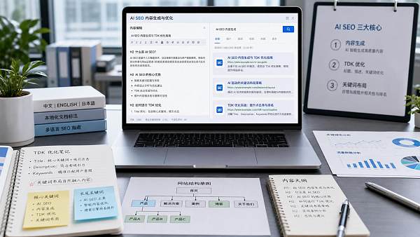 AI SEO内容生成TDK靠谱吗?标题、描述与关键词布局实测 AI SEO内容生成TDK靠谱吗?标题、描述与关键词布局实测