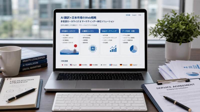 AI多语言翻译做日本市场靠谱吗？网站本地化避坑点解析