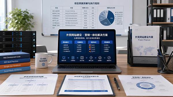 外贸网站解决方案价格怎么估算？功能、语言站点与服务范围拆解