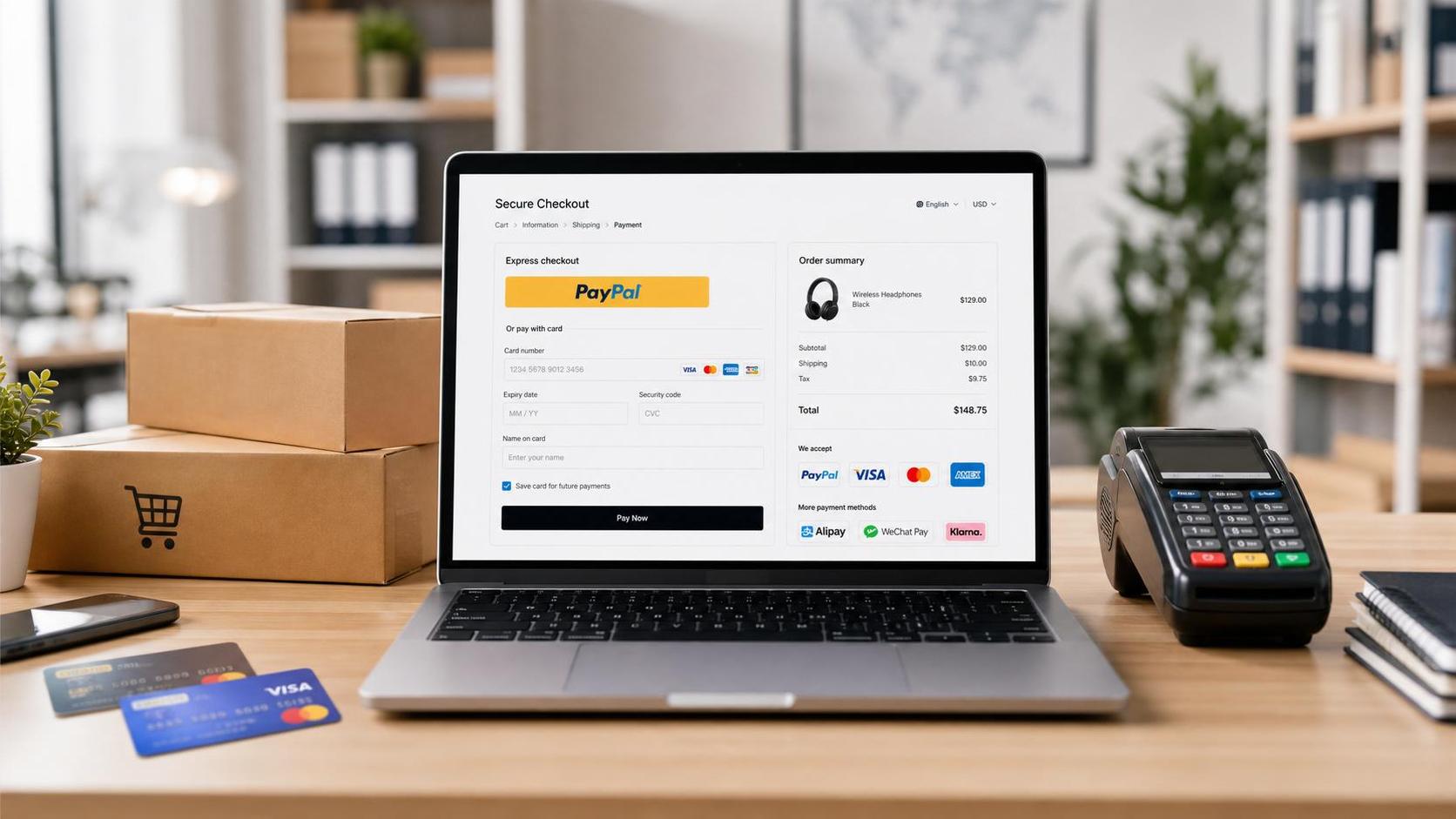 跨境电商独立站建设收款怎么配?PayPal、信用卡与本地支付选择指南 跨境电商独立站建设收款怎么配?PayPal、信用卡与本地支付选择指南