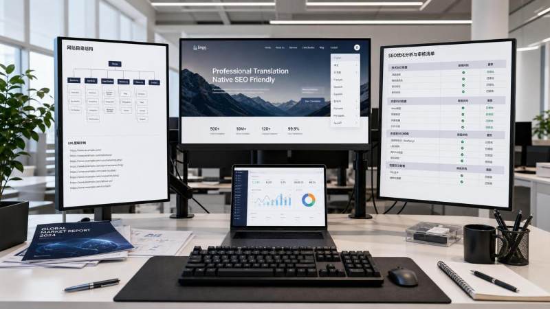 AI整站翻译怎么做才不影响SEO？多语言上线前检查项