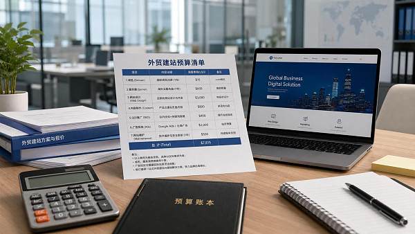 外贸建站清单明细有哪些?域名、服务器、内容与推广预算一表看懂 外贸建站清单明细有哪些?域名、服务器、内容与推广预算一表看懂