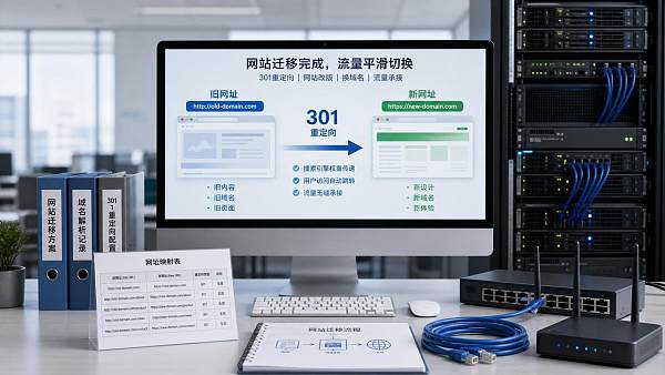 301重定向设置方法详解:改版换域名时哪些页面必须跳转 301重定向设置方法详解:改版换域名时哪些页面必须跳转