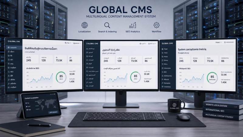 企业级多语言CMS支持哪些小语种？选型时先看编码、分词和SEO能力