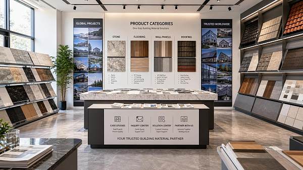 建材外贸网站设计怎么做更容易获客？产品分类、案例与询盘页布局解析
