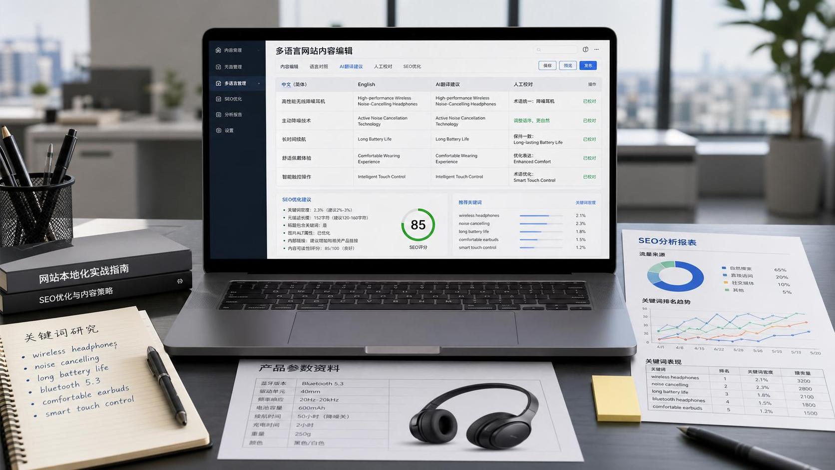 AI网站翻译和人工翻译到底差多少？从SEO、转化和术语准确率对比