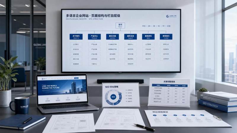 外贸多语言网站建设方案怎么做？从架构到上线流程解析