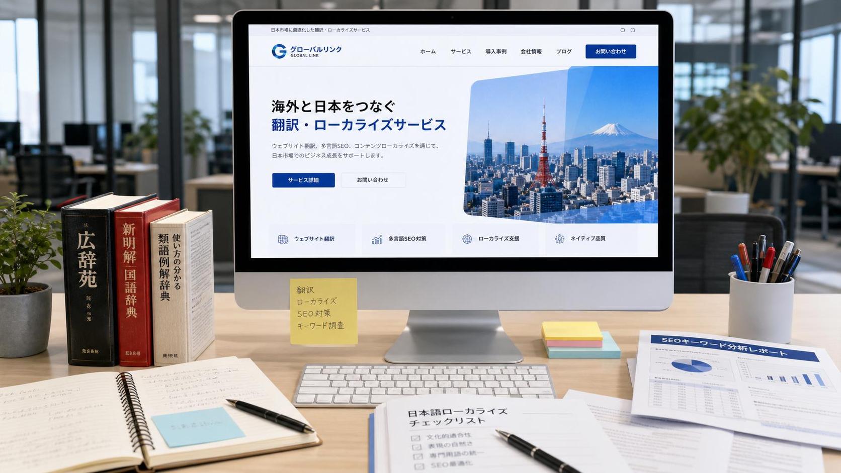 网站内容翻译日本怎么做更自然？页面、本地表达与SEO要点
