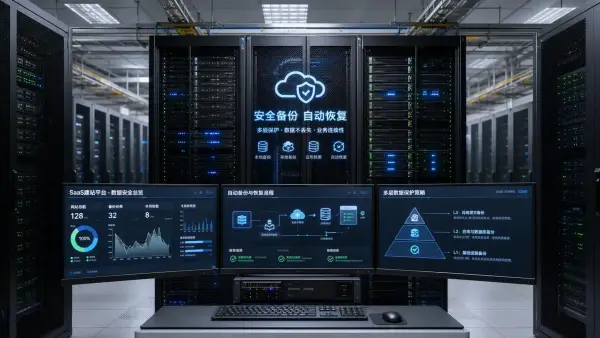 SaaS建站安全备份要看哪些核心能力