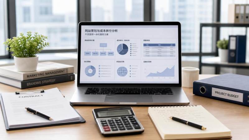 B2B外贸建站费用主要花在哪几项