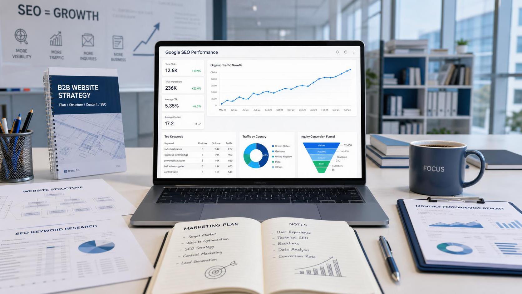 B2B询盘获客Google SEO怎么做更稳定