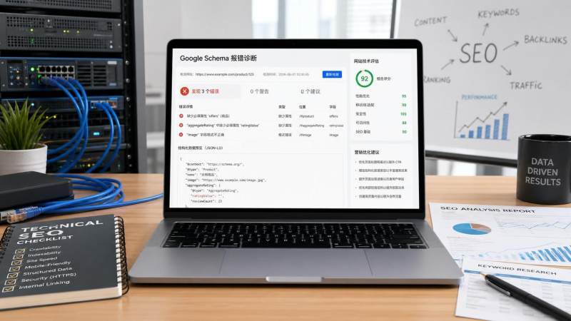 Google Schema Markup Validator怎么排查结构化数据报错