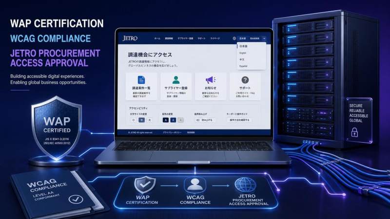 日本启用WAP认证，独立站成JETRO采购准入条件
