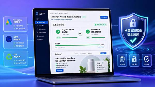 Google Ads上线合规素材审核,B2B落地页新增双标签校验 Google Ads上线合规素材审核,B2B落地页新增双标签校验