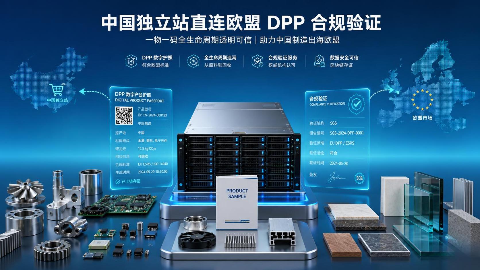 欧盟DPP接口开放，中国独立站直连验证