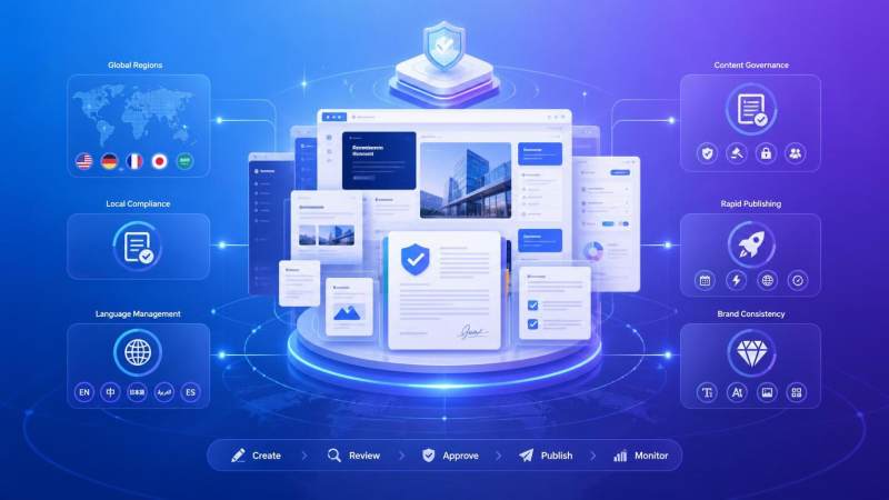 multilingual cms global enterprises 为何更重视区域合规与发布效率