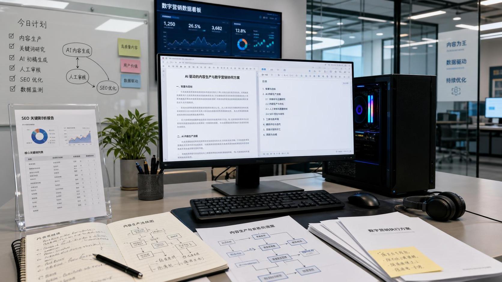 AI+SEO优化服务生成的内容质量能达到人工水平吗？