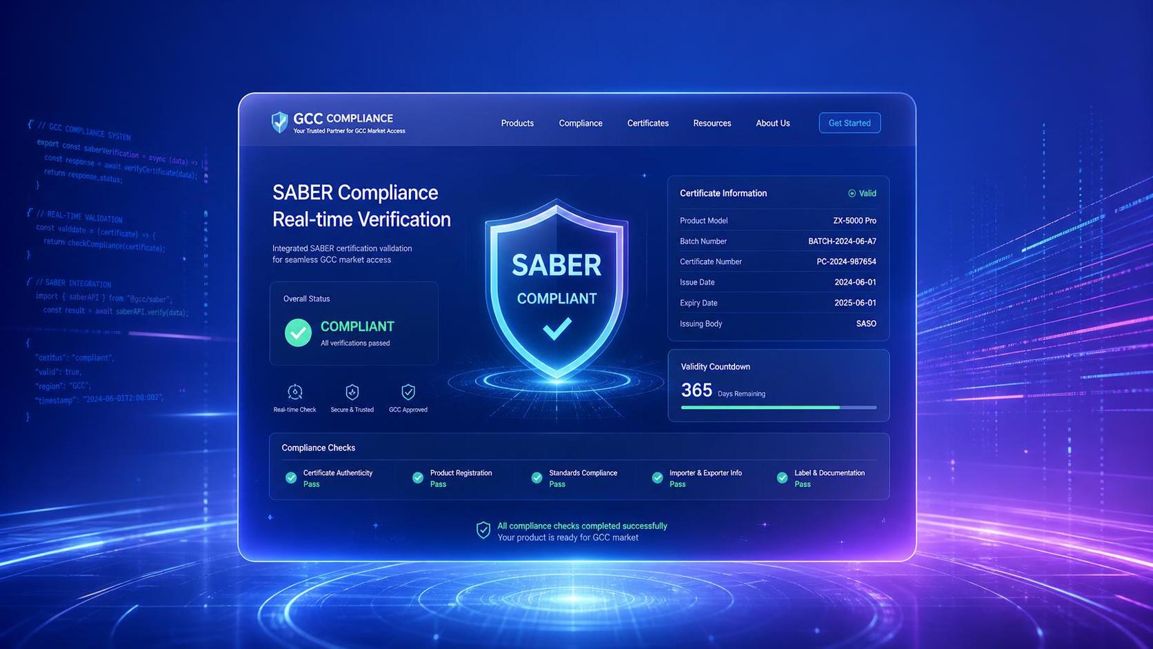 中东SABER平台升级，沙特/阿联酋独立站需嵌入e-SABER实时认证微件
