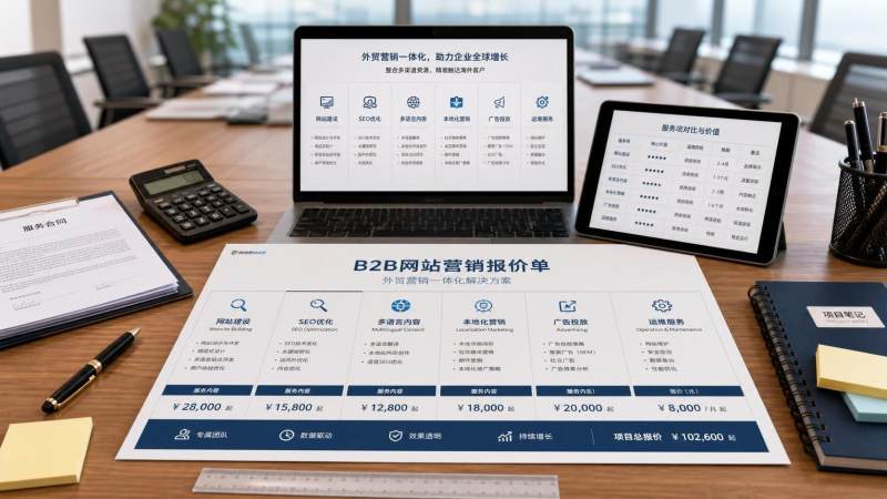 ai b2b平台公司报价差在哪些服务项