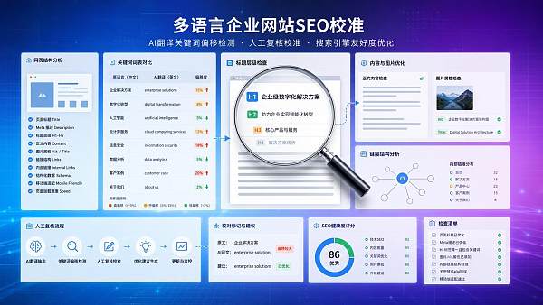 AI网站翻译为什么容易丢失SEO关键词 AI网站翻译为什么容易丢失SEO关键词