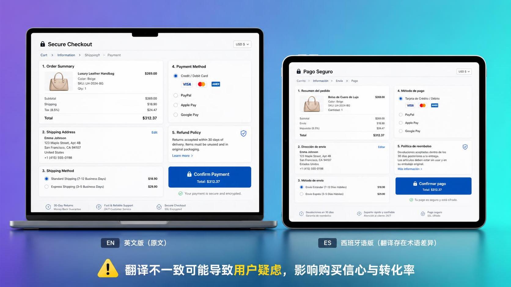 跨境商城翻译出错最容易拖累哪一步成交