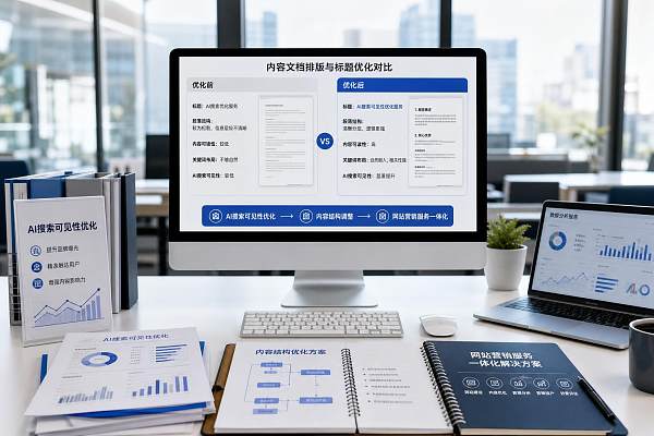 AI搜索可见性优化先改标题还是内容结构