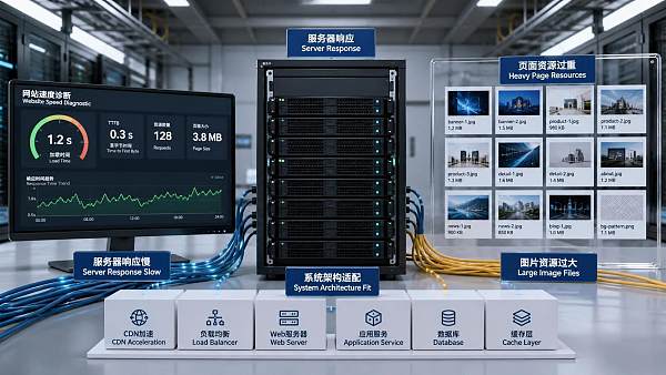 外贸建站速度慢最常见的三类原因
