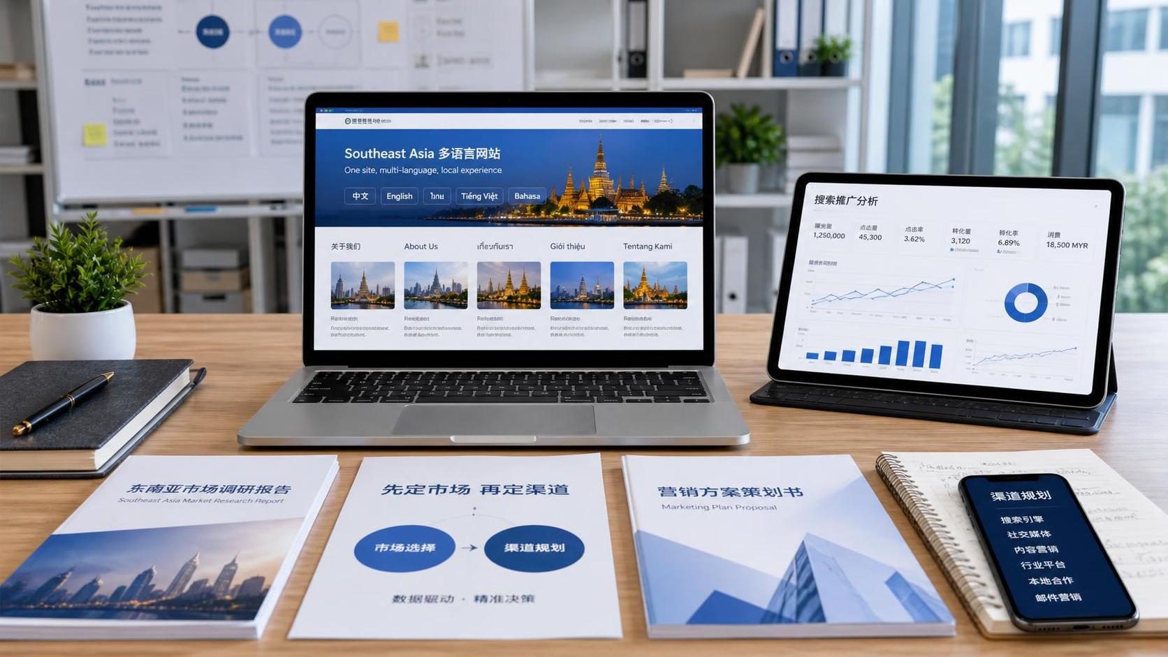 做国际数字营销东南亚时先选市场还是先定渠道