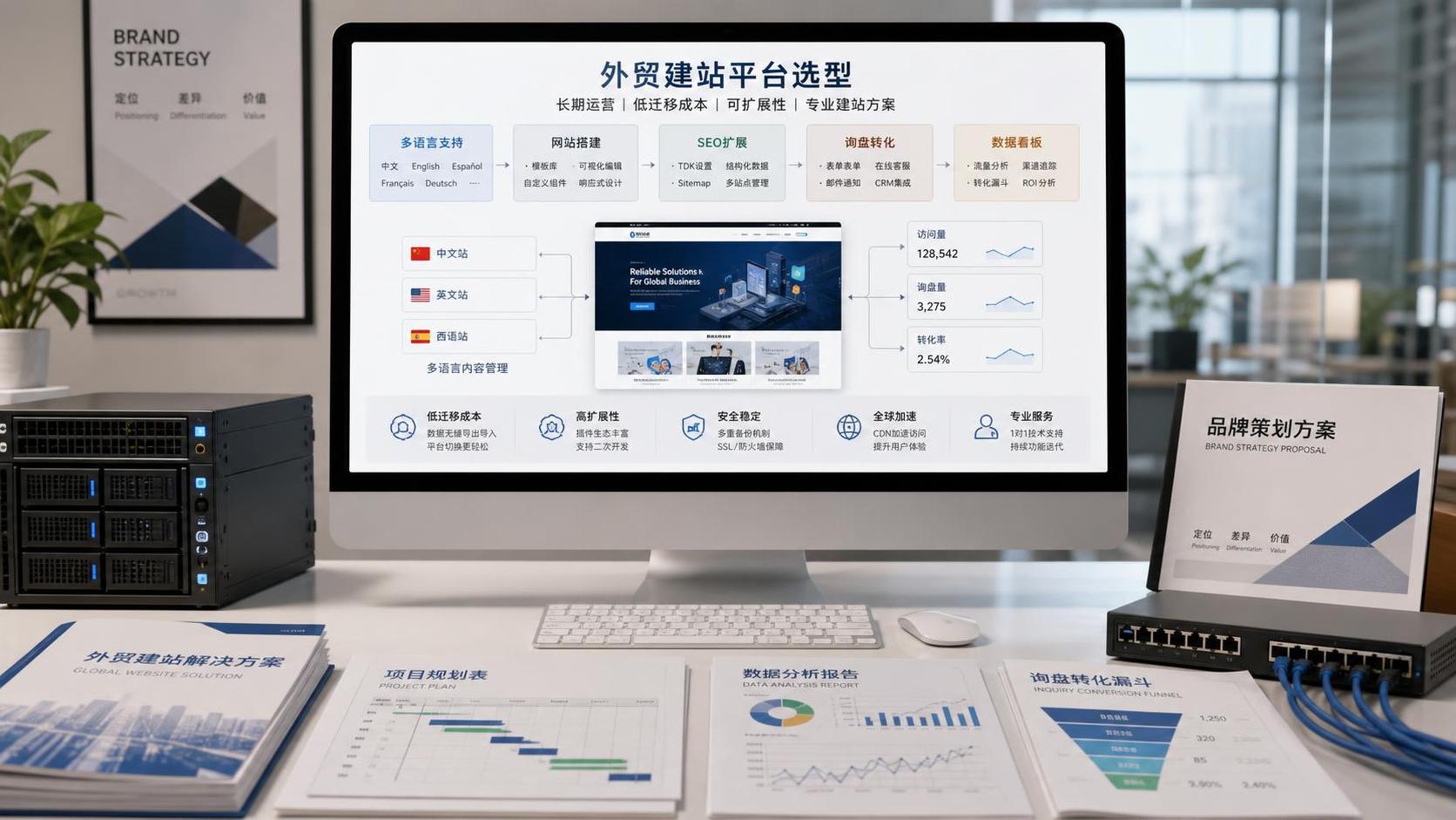 外贸建站平台怎么选才能避免后期迁移成本
