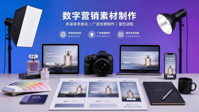 Facebook广告代运营的多语言广告素材谁负责制作？