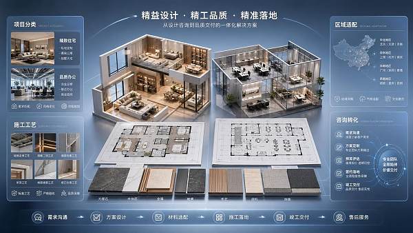 建筑装修企业网站建设如何展示项目案例并提升本地客户咨询转化