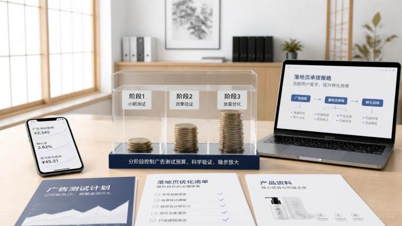 日本海外广告投放如何控制测试预算？