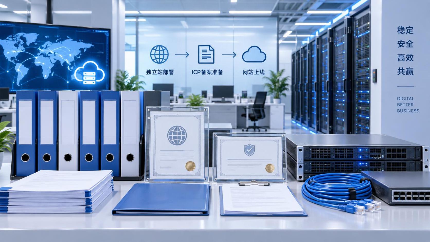 在中国上线独立站，ICP登録需要准备什么