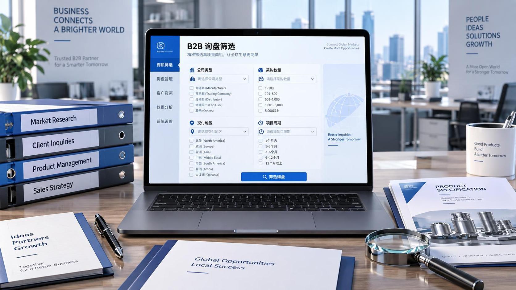 B2B询盘落地页设计如何减少无效询盘