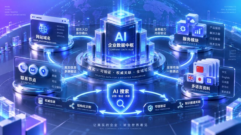 企业实体优化如何影响 AI 搜索结果：结构化信息与权威信号解析